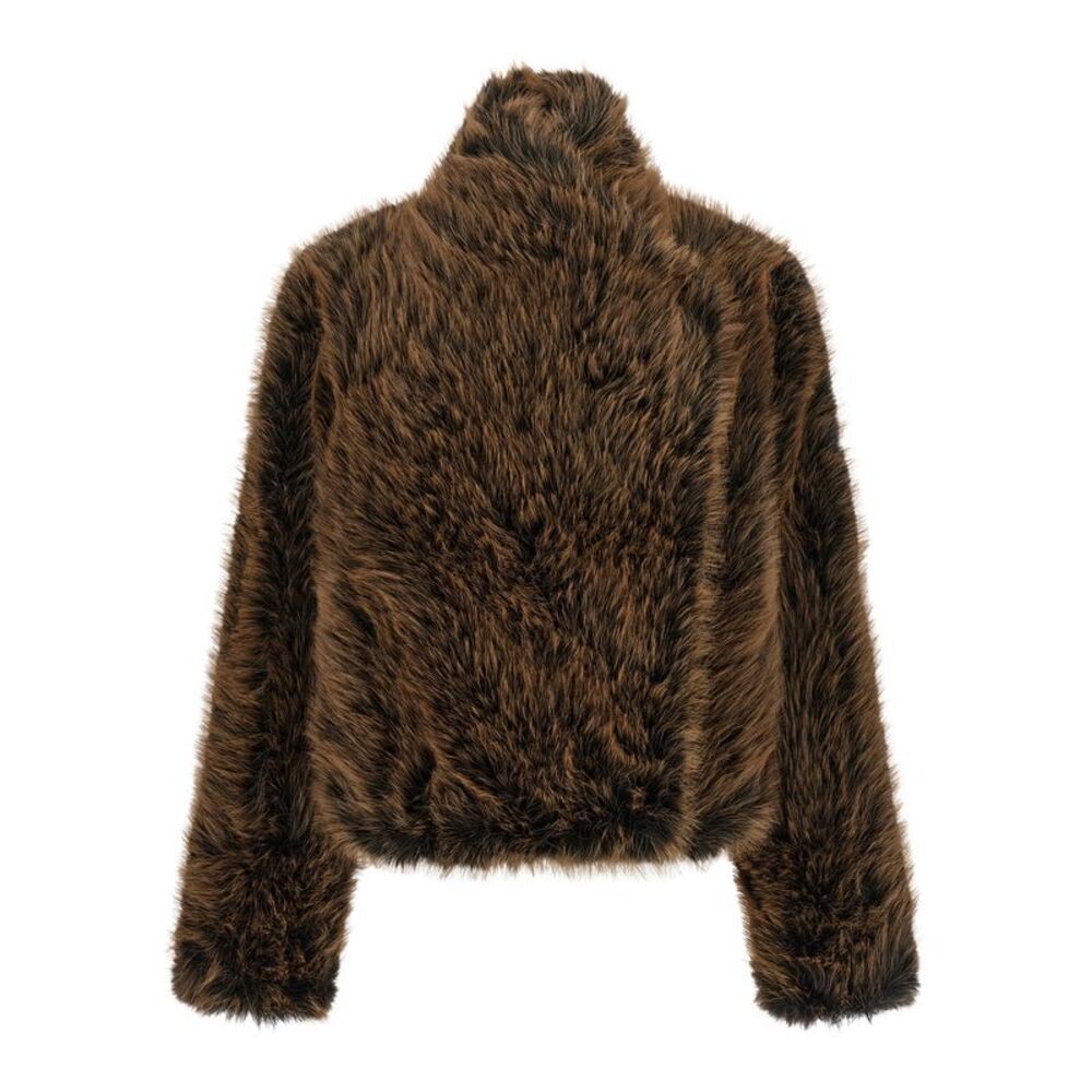 B&B Couture Women 'Susan First' Eco-Fur Coat